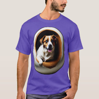 Hond in de Egg Funny 2023 T-shirt