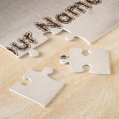 Hond in de winter legpuzzel (Zijkant)