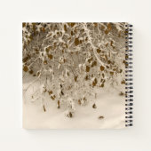 Hond in de winter notitieboek (Achterkant)