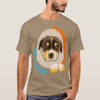 hond in het ei 126 t-shirt