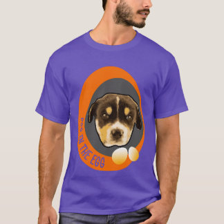 hond in het ei 130 t-shirt