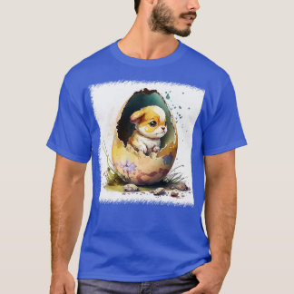 Hond in het ei 157 t-shirt