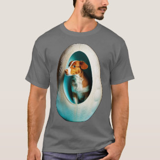 hond in het ei 303 t-shirt