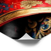 HOND IN KEIZERLIJKE KLEDING 2 PERFECT POSTER (Hoek)