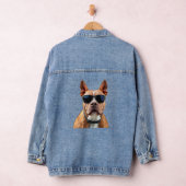Hond in zonnebril Denim Jas Denim Jacket (Hangar)