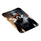 Hond in zonnebril magneet (Rechterzijde)