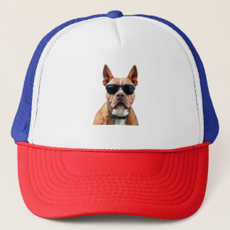 Hond in zonnebril Trucker Hat Trucker Pet