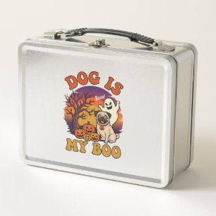 Hond Is Boo Halloween Pug Geest Pompoenen_1