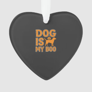 Hond Is Mijn Boo Halloween Hond Ornament