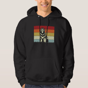 Hond Jongens Meisjes Vintage Newfoundlander Honden Hoodie