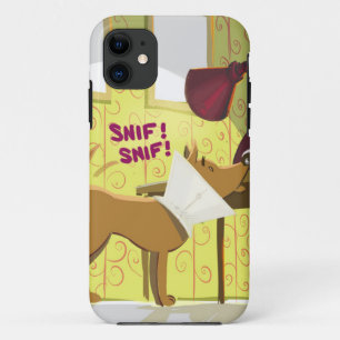 Hond Kegelkop Grappig iPhone 11 Hoesje