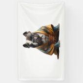 Hond kent Karate Spandoek (Verticaal)
