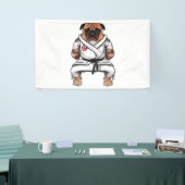 Hond kent Karate Spandoek (Beurs)