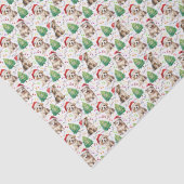Hond Kerst Tissuepapier (Detail)