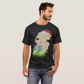 Hond Kerstpakket T-shirt (Voorkant volledig)