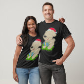 Hond Kerstpakket T-shirt (Unisex)