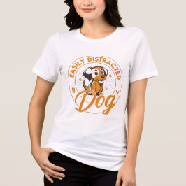 Hond Klein maar Moedig Tri-Blend Shirt