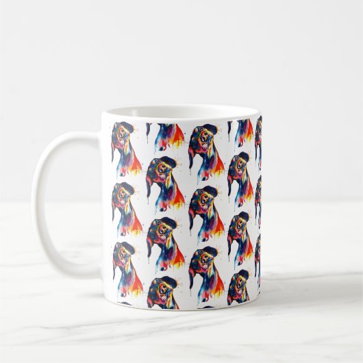 Hond Koffiemok (Links)