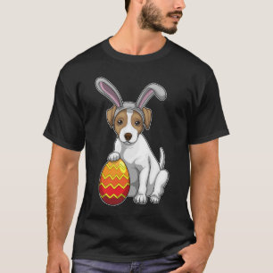 Hond Konijn Paasei T-shirt