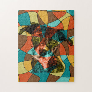 hond kubisme legpuzzel