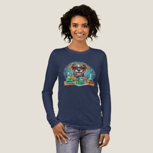Hond Lab Genius T-Shirt (Voorkant)