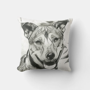 Hond lacht Close-up Worpkussen Kussen