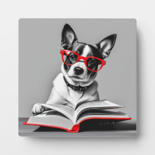 Hond Leesboek Fotoplaat