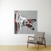 Hond Leesboek Wandkleed (In Situ (horizontaal))