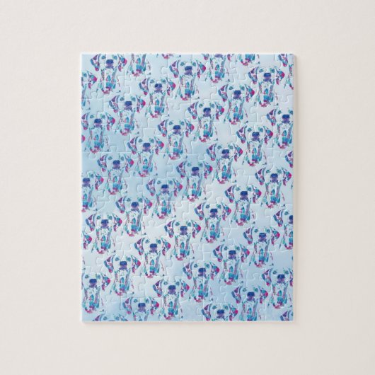 Hond Legpuzzel (Verticaal)