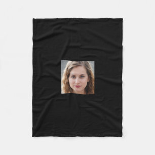 Hond Lelijke Kerstverlichting Kerstman Hoed Engels Fleece Deken