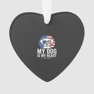 Hond Liefhebber Mijn Hond Is Mijn Hart Ornament