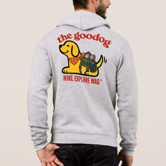 Hond Liefhebber Schattig Wandelend Pup Zak Hoodie