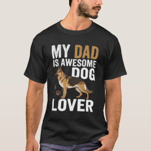 Hond Liefhebber Vader Is Geweldig T-shirt