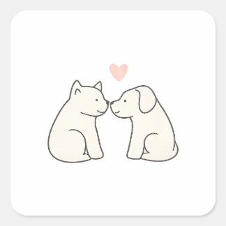 Hond Love Sticker