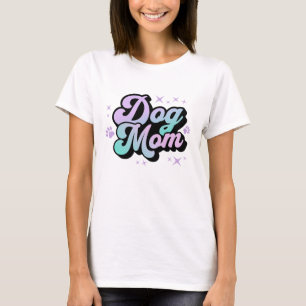 Hond Mam Retro Hond Eigenaar Gift T-shirt