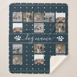 Hond Mama, 5 Foto Keepsake Sherpa Deken