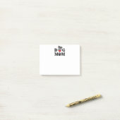 Hond mama post-it® notes (Op bureau)
