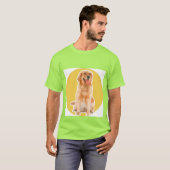 Hond Mannen T-shirt (Voorkant volledig)