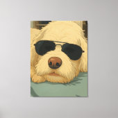 Hond Max Canvas Afdruk (Voorkant)