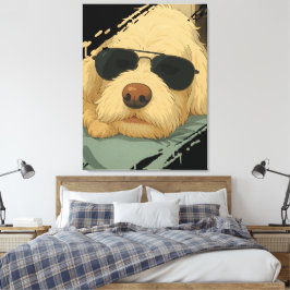 Hond Max Canvas Afdruk