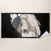 Hond Max Strandlaken (Voorkant)