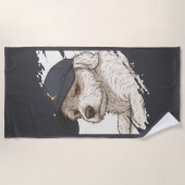 Hond Max Strandlaken (Voorkant)