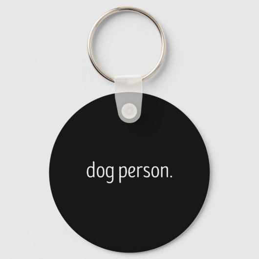 Hond Mens Sleutelhanger (Voorkant)