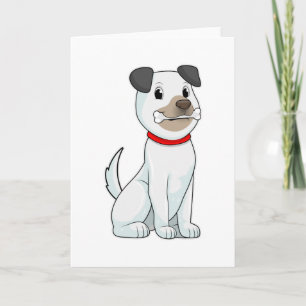 Hond met Been Kaart
