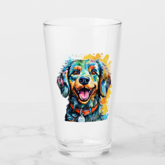 Hond met Bril Glas