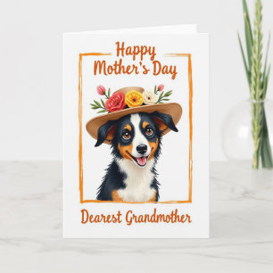 Hond met Stippen Verjaardagskaart voor Moederdag Kaart