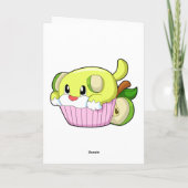 Hond met Taart Kaart (Achterkant)