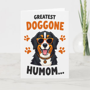 Hond Met Vlekken Grappige Wenskaart Kaart