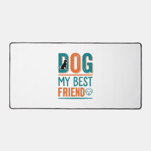 Hond Mijn Beste Vriend Vintage Hond Liefhebber Shi Bureaumat