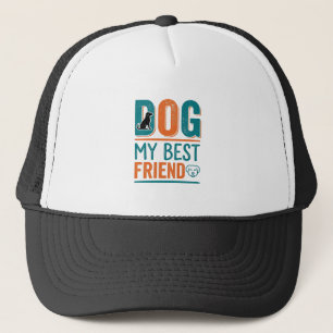 Hond Mijn Beste Vriend Vintage Hond Liefhebber Shi Trucker Pet